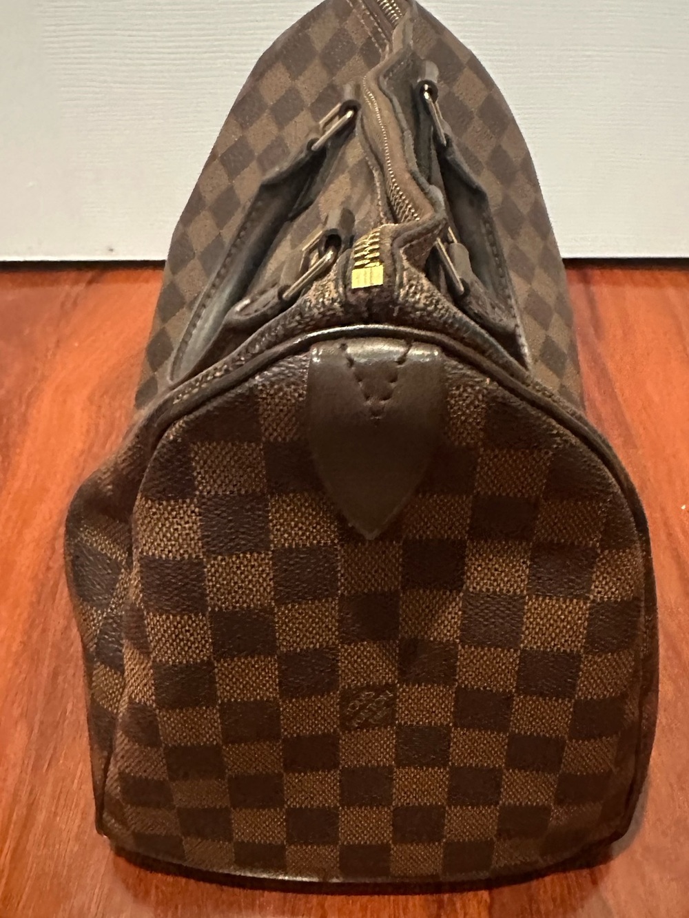 Louis Vuitton Brown Damier Canvas Duffel Bag